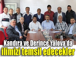 Kandıra ve Derince Yalovada ilimizi temsil edecekler