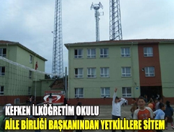 Kefken İlköğretim Okulu Aile birliği Başkanından yetkililere sitem