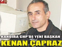 Kandıra CHPde yeni başkan Kenan Çapraz