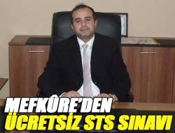 Mefkûreden ücretsiz STS sınavı