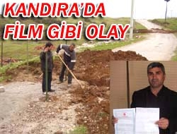 Kandıra'da film gibi olay