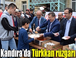 Kandırada Türkkan rüzgarı