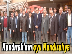 Kandıralının oyu Kandıralıya