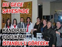 Bu Gece Sayesinde Kandıralı Çocuklar İstanbul'u Görecek