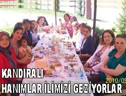 Kandıralı hanımlar İlimizi geziyorlar