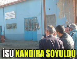 İSU Kandıra soyuldu