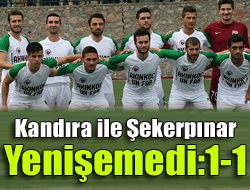 Kandıra ile Şekerpınar yenişemedi:1-1