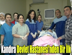 Kandıra Devlet Hastanesi'nden bir ilk