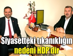 Siyasetteki tıkanıklığın nedeni HDPdir