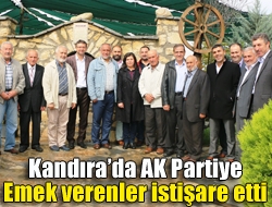 Kandırada AK Partiye emek verenler istişare etti