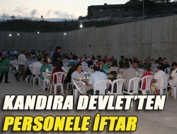 Kandıra Devletten personele iftar