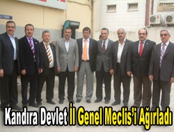 Kandıra Devlet İl Genel Meclisi ağırladı