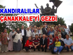 Kandıralılar Çanakkale'yi gezdi