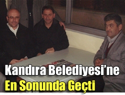 Kandıra Belediyesine en sonunda geçti