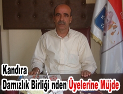 Kandıra Damızlık Birliği’nden üyelerine müjde