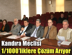 Kandıra Meclisi 1/1000liklere Çözüm Arıyor