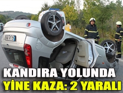 Kandıra yolunda yine kaza: 2 yaralı