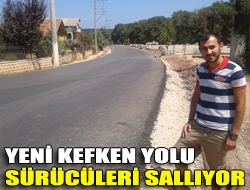 Yeni Kefken yolu sürücüleri sallıyor