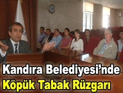 Kandıra Belediyesinde köpük tabak rüzgarı