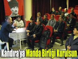 Kandıra’ya Manda birliği kurulsun.