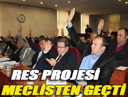 RES projesi meclisten geçti