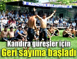 Kandıra güreşler için geri sayıma başladı