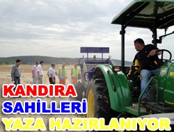 Kandıra sahilleri yaza hazırlanıyor