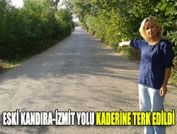 Eski Kandıra-İzmit yolu kaderine terk edildi