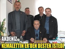 Akdeniz, Kemalettin Erden destek istedi