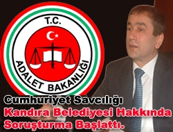 Cumhuriyet Savcılığı Kandıra Belediyesi hakkında soruşturma başlattı.