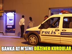 Banka ATMsine düzenek kurdular