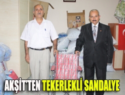 Akşitten tekerlekli sandalye