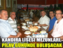 Kandıra Lisesi Mezunları, pilav gününde buluşacak