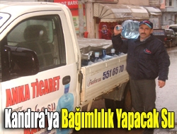 Kandıra'ya bağımlılık yapacak su