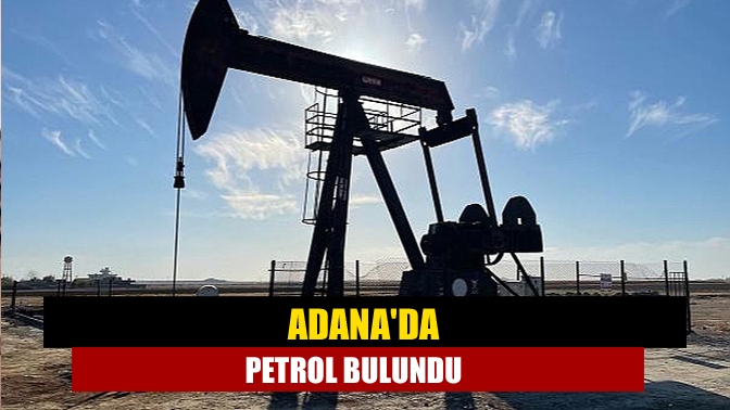 Adana'da petrol bulundu