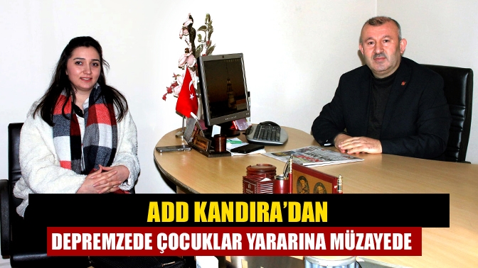 ADD Kandıra’dan depremzede çocuklar yararına müzayede