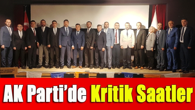 AK Parti’de kritik saatler