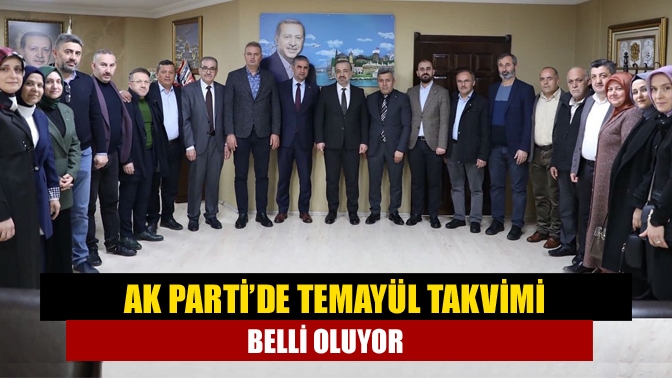 AK Parti’de temayül takvimi belli oluyor