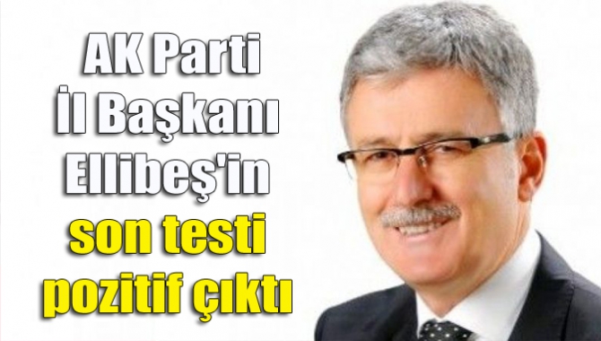 AK Parti İl Başkanı Ellibeş'in son testi pozitif çıktı