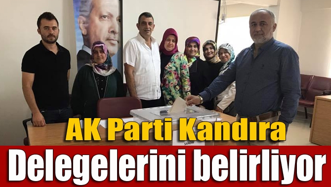 AK Parti Kandıra delegelerini belirliyor