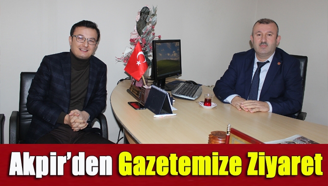 Akpir’den gazetemize ziyaret