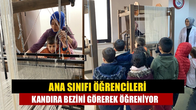 Ana Sınıfı Öğrencileri Kandıra Bezini Görerek Öğreniyor