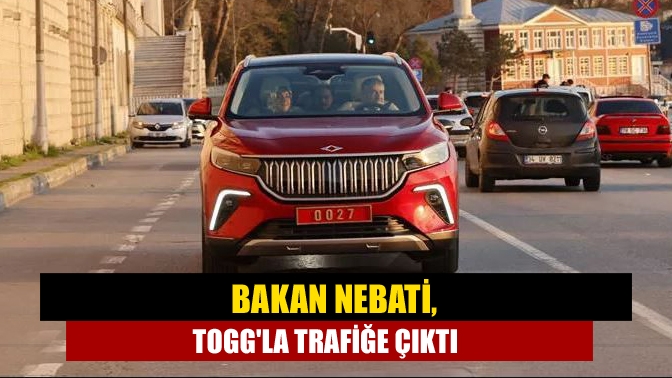 Bakan Nebati, Toggla trafiğe çıktı