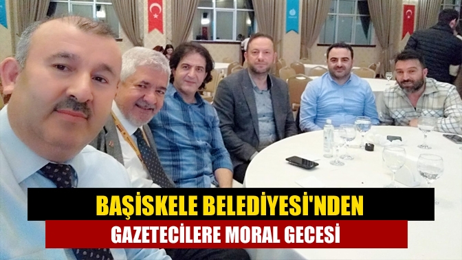 Başiskele Belediyesinden gazetecilere moral gecesi