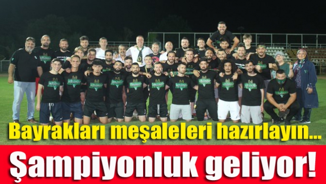 Bayrakları meşaleleri hazırlayın… Şampiyonluk geliyor!