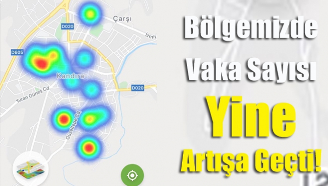 Bölgemizde vaka sayısı yine artışa geçti!