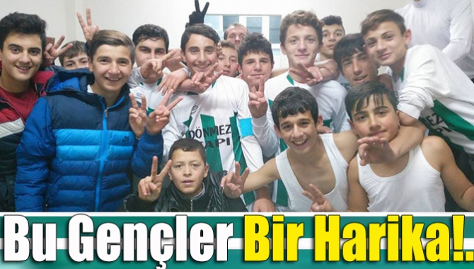 Bu gençler bir harika!..