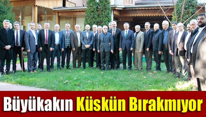 Büyükakın küskün bırakmıyor