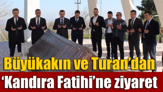 Büyükakın ve Turan’dan ‘Kandıra Fatihi’ne ziyaret