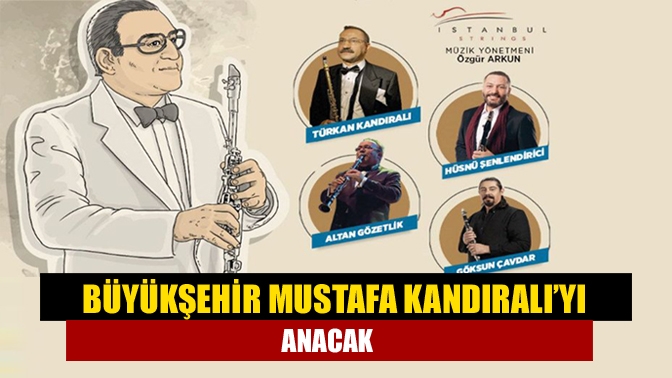 Büyükşehir Mustafa Kandıralı’yı anacak